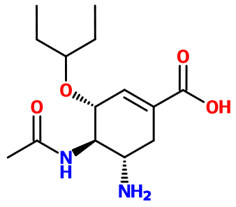 (image for) MC003371 Oseltamivir acid